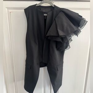 BCBGMaxAzria Elegant Black Vest